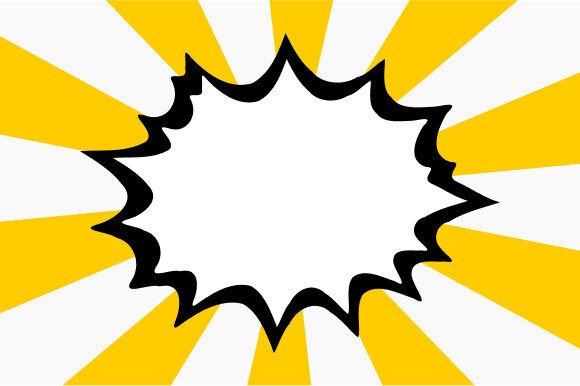 Explosive Comic Starburst Background: A Dynamic Addition to Your Creative Projects