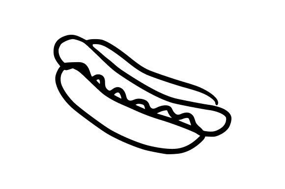 Hot Dog Sketch: A Versatile Design Asset for Creative Professionals