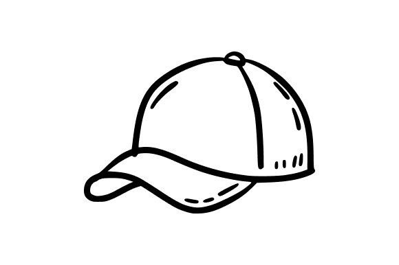 Simple Cap Drawing: A Versatile Design Asset